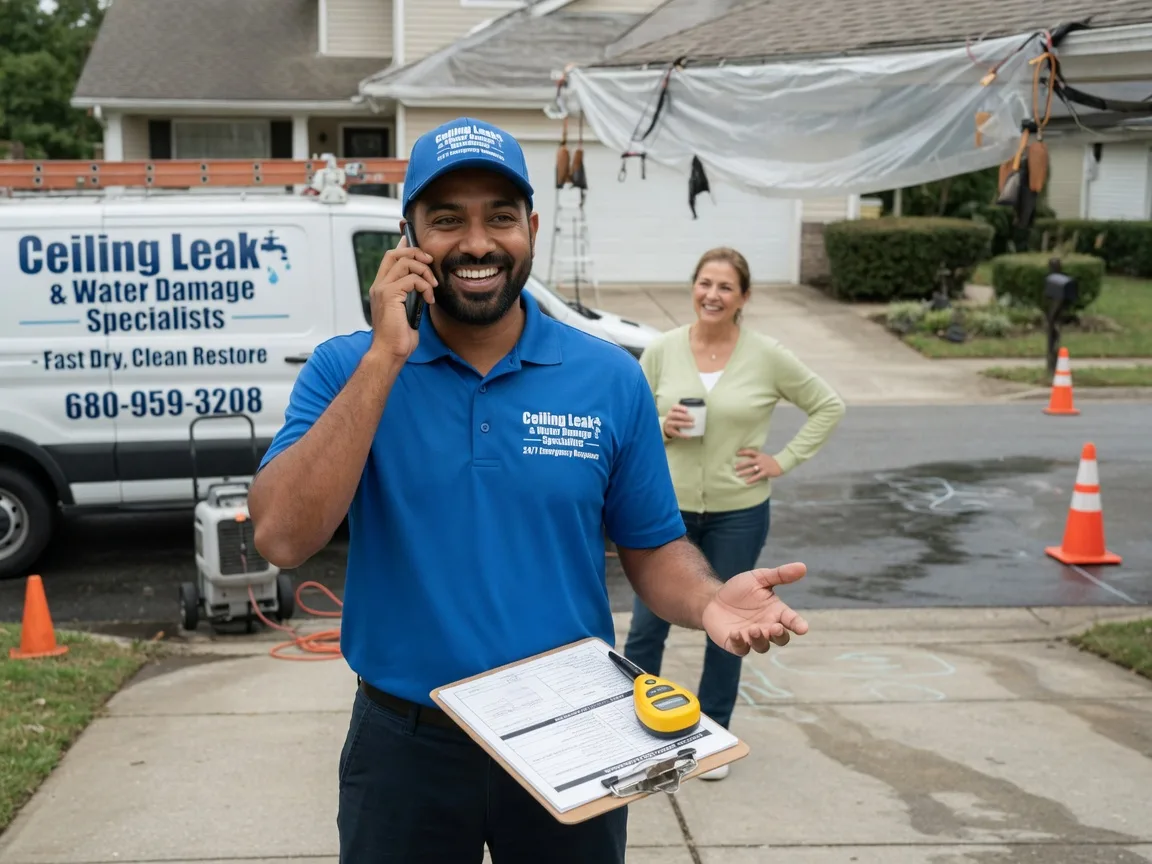Ceiling Leak Cleanup Reedville, VA FAQs
